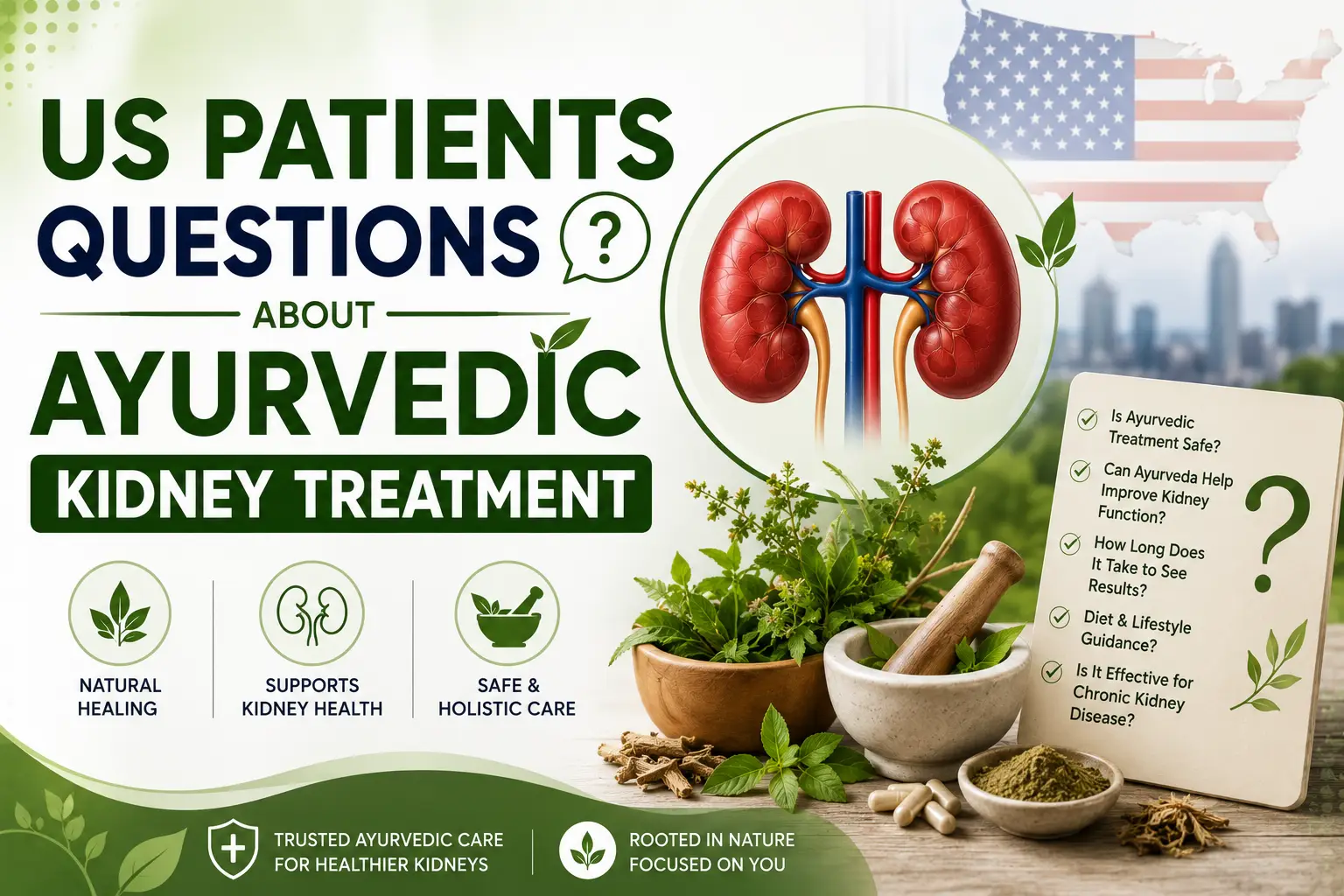 US Patients Questions About Ayurvedic Kidney Treatment